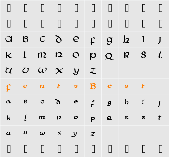 PentaGram’s Aurra Character Map