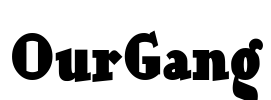 OurGang Font Image