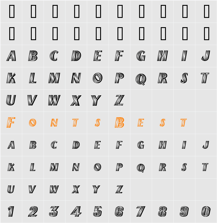 GE Nervous Twitch Character Map