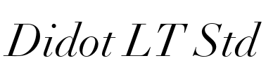 Didot LT Std