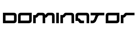 Dominator Font Image