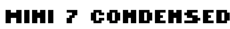 MINI 7 Condensed