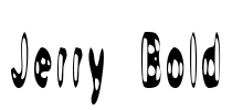 Jerry Bold Font Image