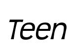 Teen Font Image
