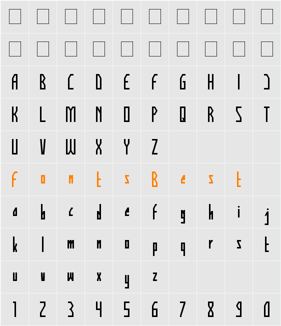 HUMAN ALTER EGO Character Map