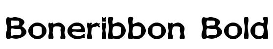 Boneribbon Bold