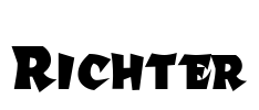 Richter Font Image