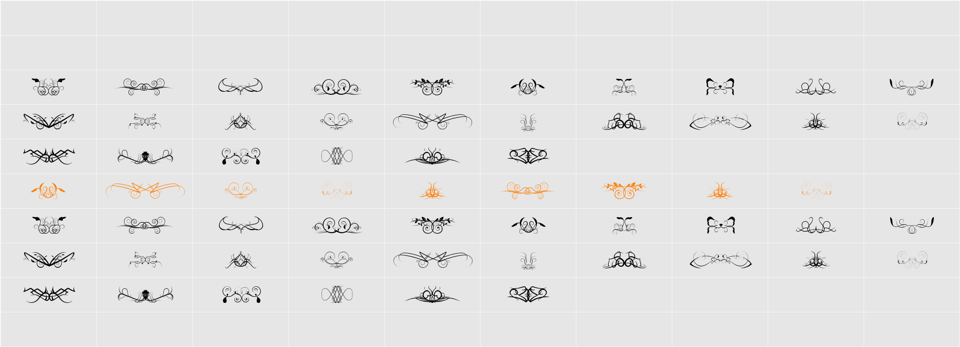 Ornaments soul Character Map