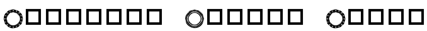 Destinys Border Dings Font Image