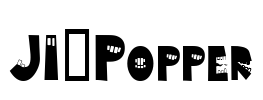 JI-Popper Font Image