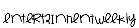 EntertainmentWeekly Font Image
