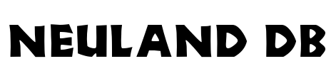 Neuland DB Font Image