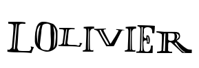 LOlivier Font Image