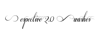 Respective 2.0 Swashes Font Image