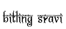 bitling Sravi Font Image