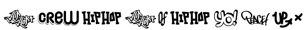 Hip Hop Lab1 Font Image