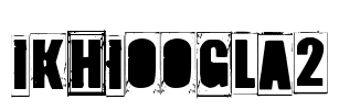 IKHIOOGLA2 Font Image