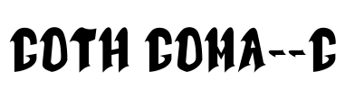 Goth Goma__G