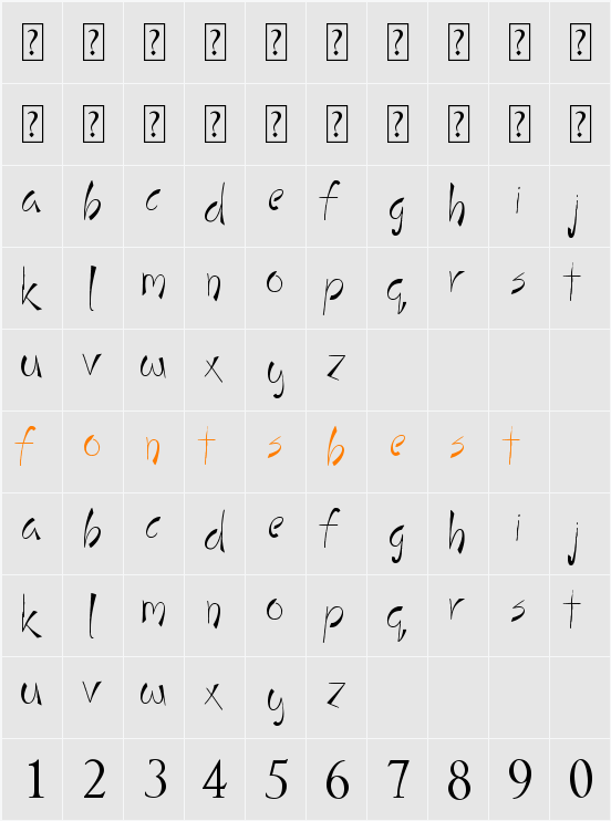 Stay Holy Okay Character Map