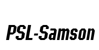 PSL-Samson Font Image