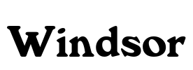 Windsor Font Image