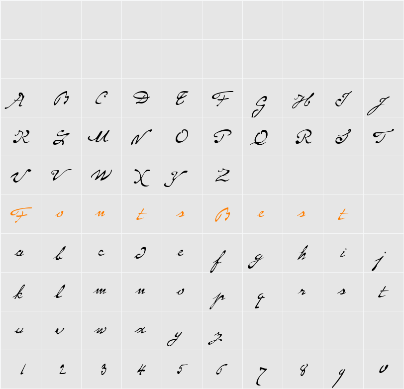 Same-Sex Marriage Script LDO Character Map
