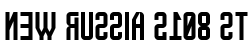 New Russia 2108 St Font Image