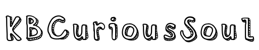 KBCuriousSoul Font Image