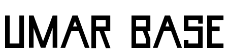 Umar Base Font Image
