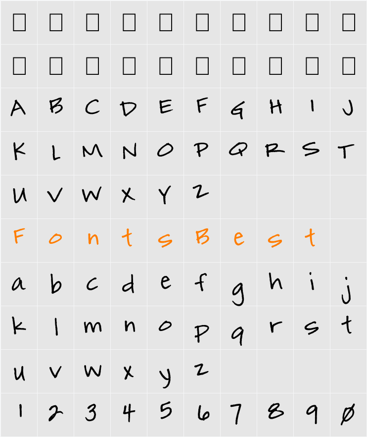 Marmalade Toast Character Map
