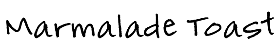 Marmalade Toast Font Image