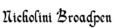 Nicholini Broadpen