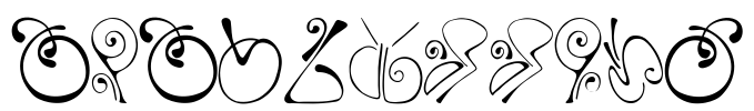 SLSquiggles Font Image