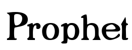 Prophet Font Image