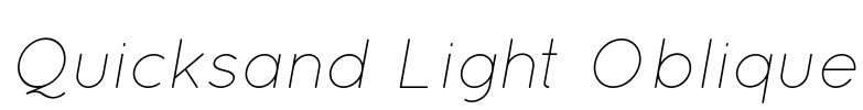 Quicksand Light Oblique