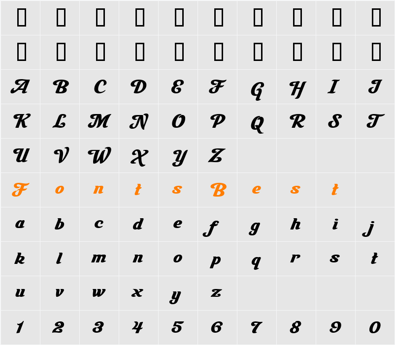 LHF Milkman Character Map