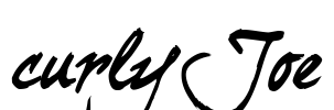 curlyJoe Font Image