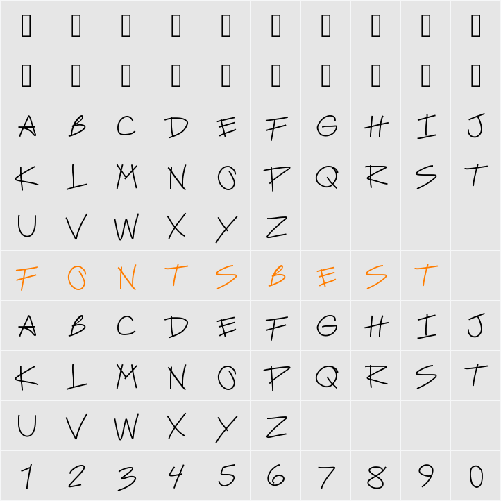 fck me harder1 Character Map