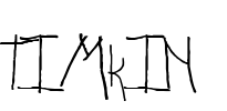 TIMKIN Font Image