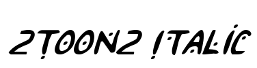 2Toon2 Italic
