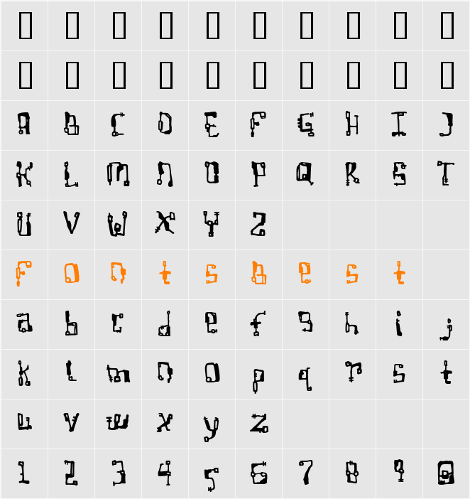 Non Blocking Socket Character Map