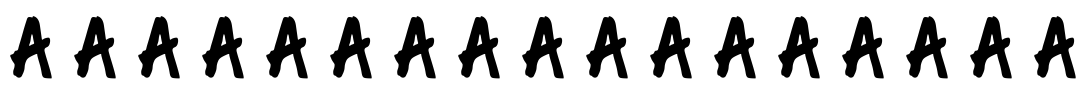 REAL MADRID 13-14 Font Image