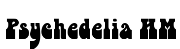 Psychedelia HM Font Image