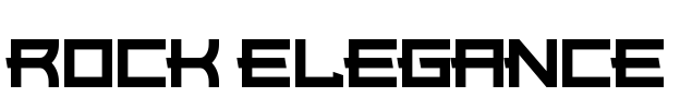 Rock Elegance Font Image