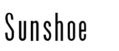 Sunshoe   Font Image