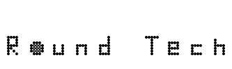 Round Tech Font Image