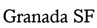 Granada SF Font Image