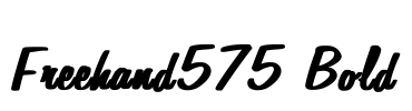 Freehand575 Bold