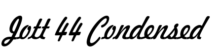 Jott 44 Condensed