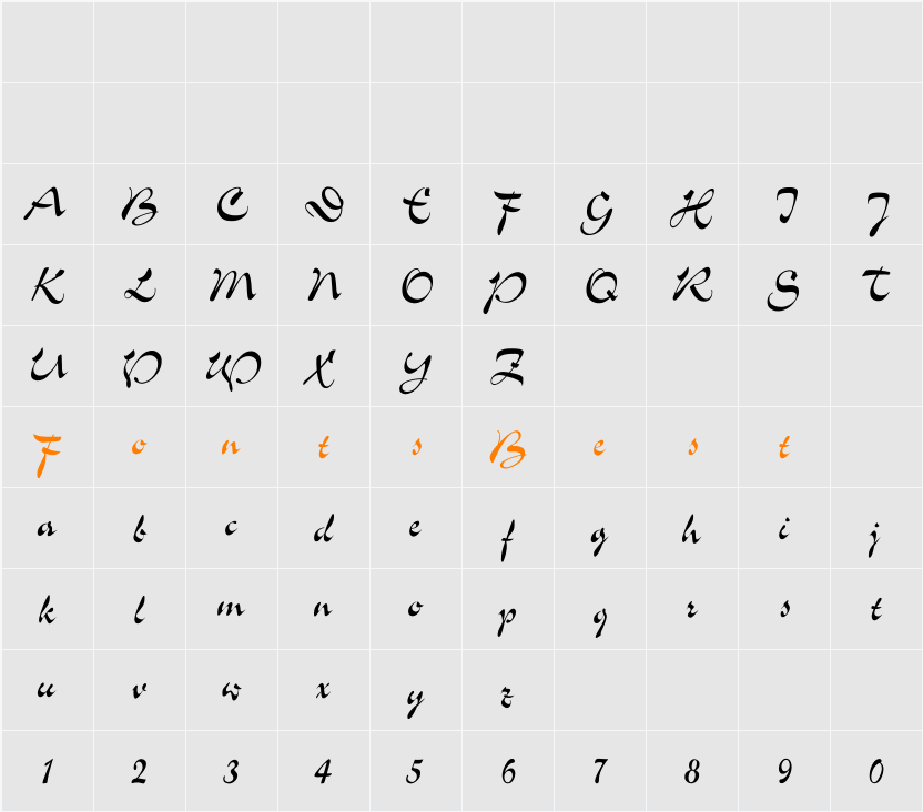 Slogan-Normal Cn Character Map